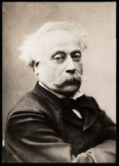 Portrait of Alexandre Dumas fils by French Photographer